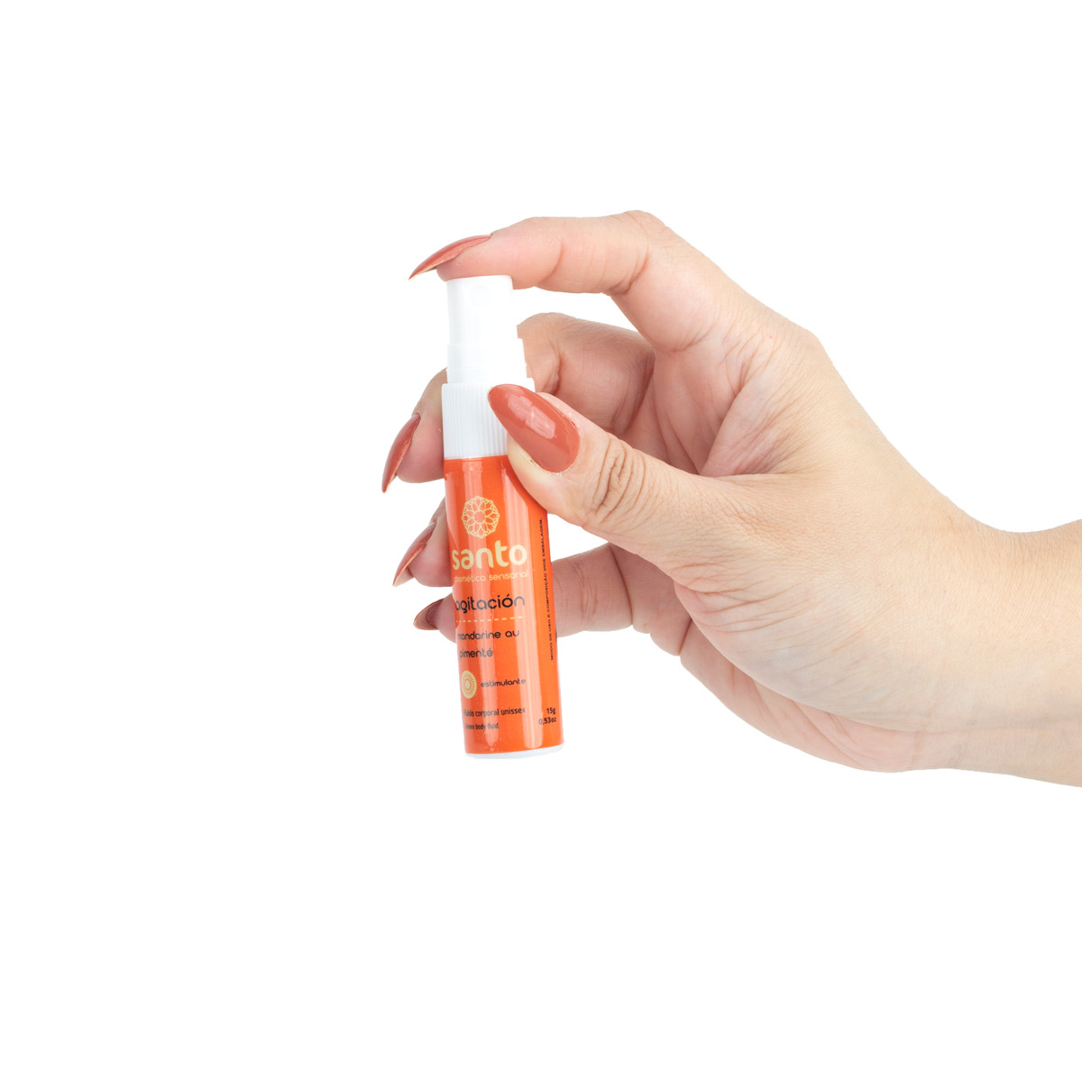 Gel Líquido Beijável com Função Vasodilatadora - Santo Cosméticos Sensorial Agitación | 15 ml | Disponível em 3 Sabores - 7