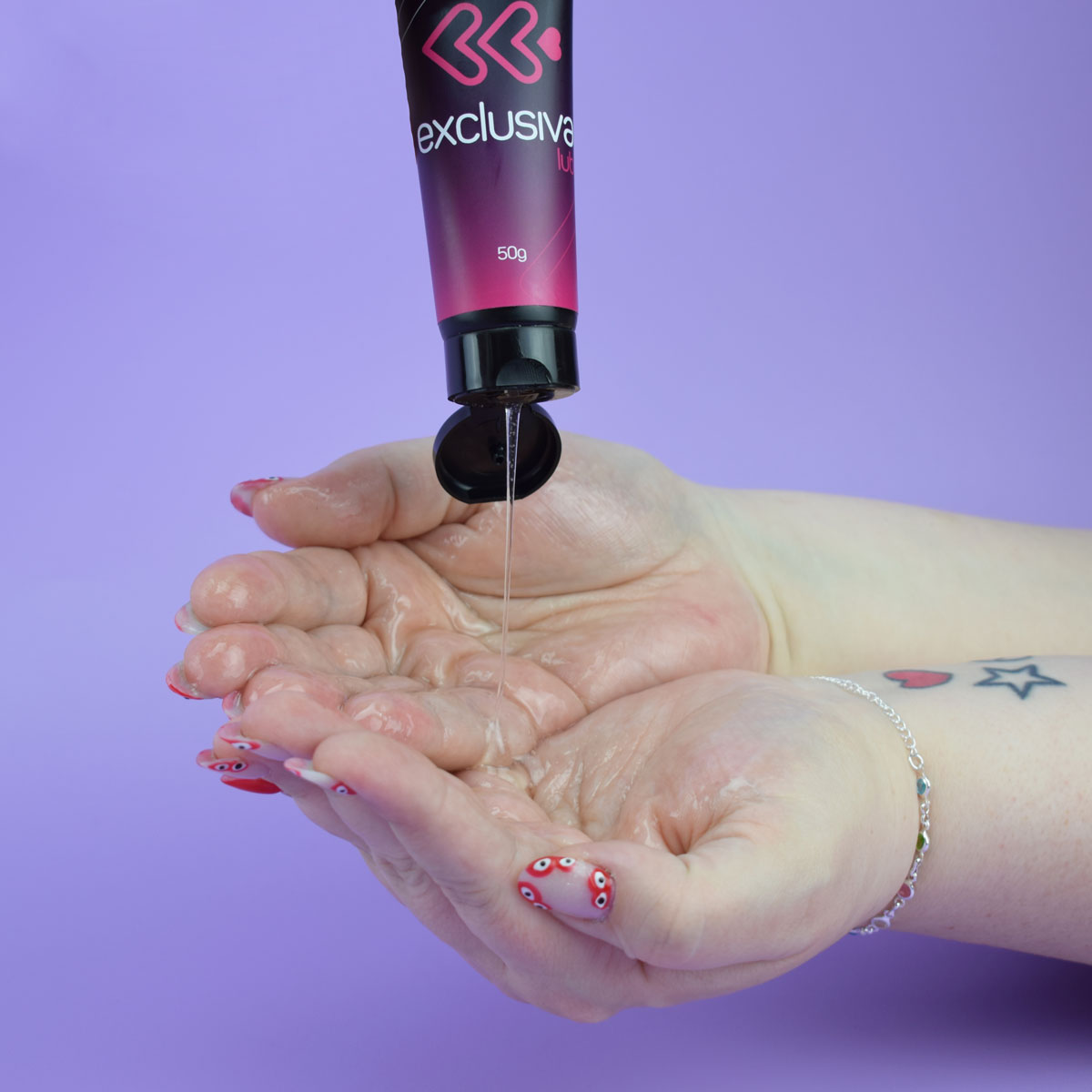 Gel Lubrificante à Base d'Água Beijável - Exclusiva Lub | 50g - 3