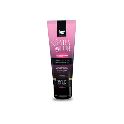 Foto 2 do produto Gel Lubrificante à Base d'Água Beijável com Sabor de Chiclete - Intt BabaLub Sweet Secrets By Carla Geane | 50g