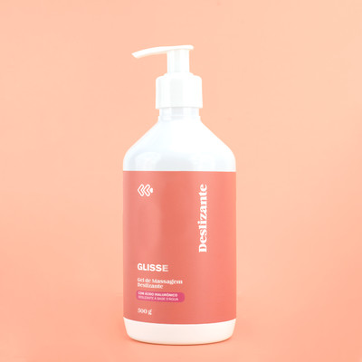 Gel Lubrificante à Base d'Água Neutro com Ácido Hialurônico - Exclusiva Glisse | 500g