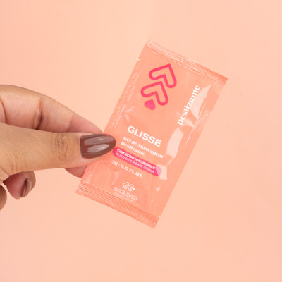 Gel Lubrificante à Base d'Água Neutro com Ácido Hialurônico em Sachê - Exclusiva Glisse | 5g
