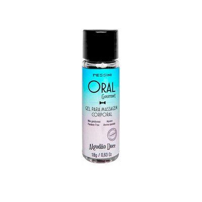 Gel Lubrificante Beijável com um Efeito Excitante e Aquecimento, Livre de Parabênos - Pessini Oral Gourmet | 18g | Disponível em 3 Sabores