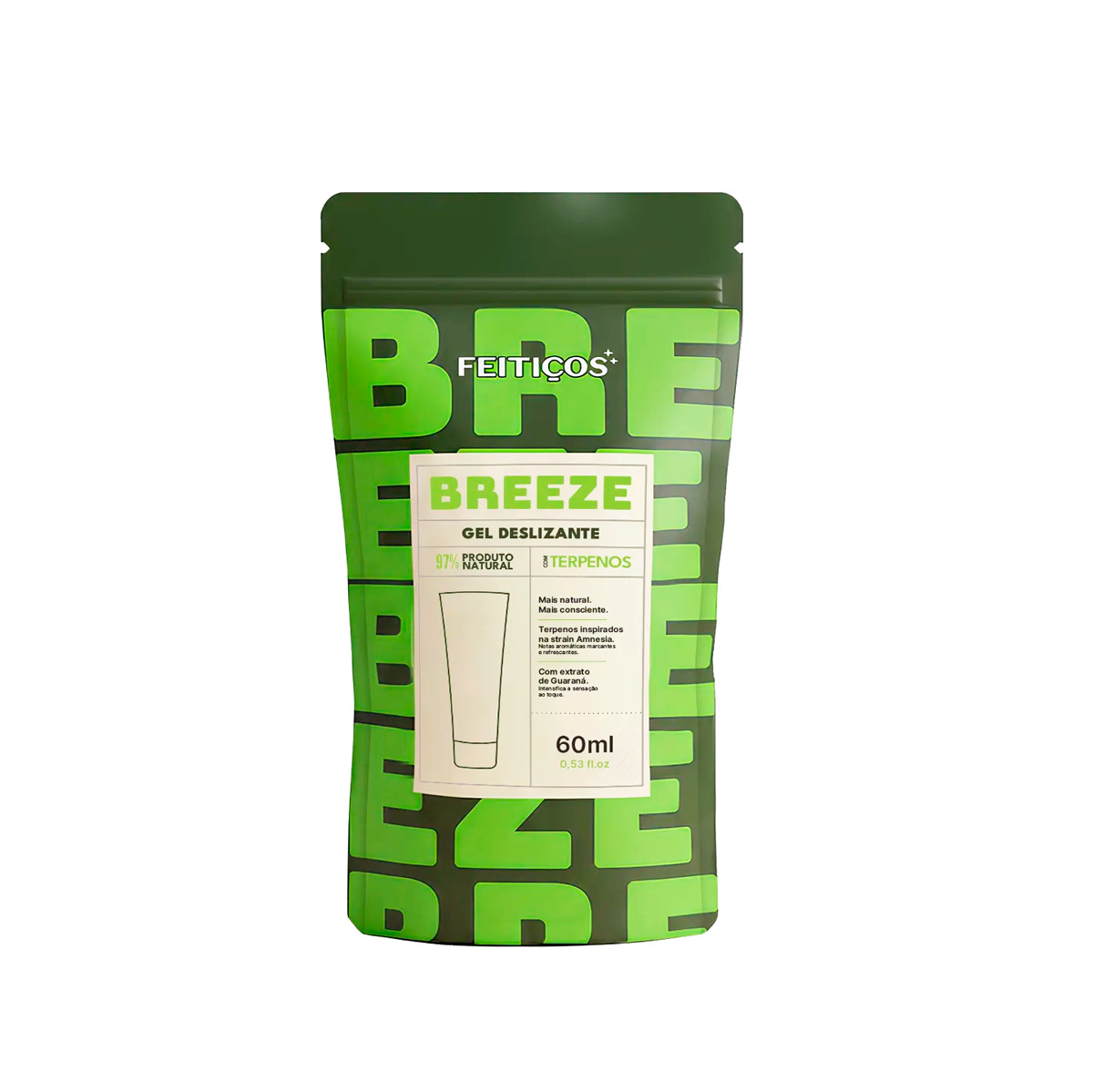 Gel Lubrificante Deslizante com Terpenos - Feitiços Aromáticos Breeze | 60 ml - 3