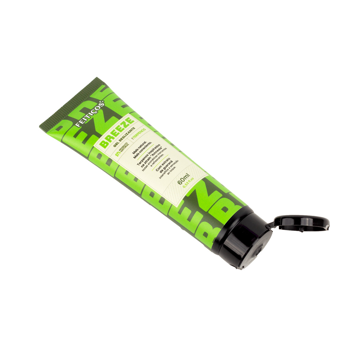 Gel Lubrificante Deslizante com Terpenos - Feitiços Aromáticos Breeze | 60 ml - 2