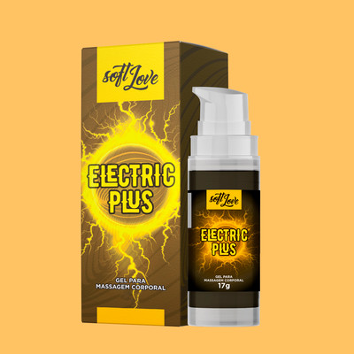 Gel Lubrificante com Efeito Eletrizante - Soft Love Eletric Plus | 17 G