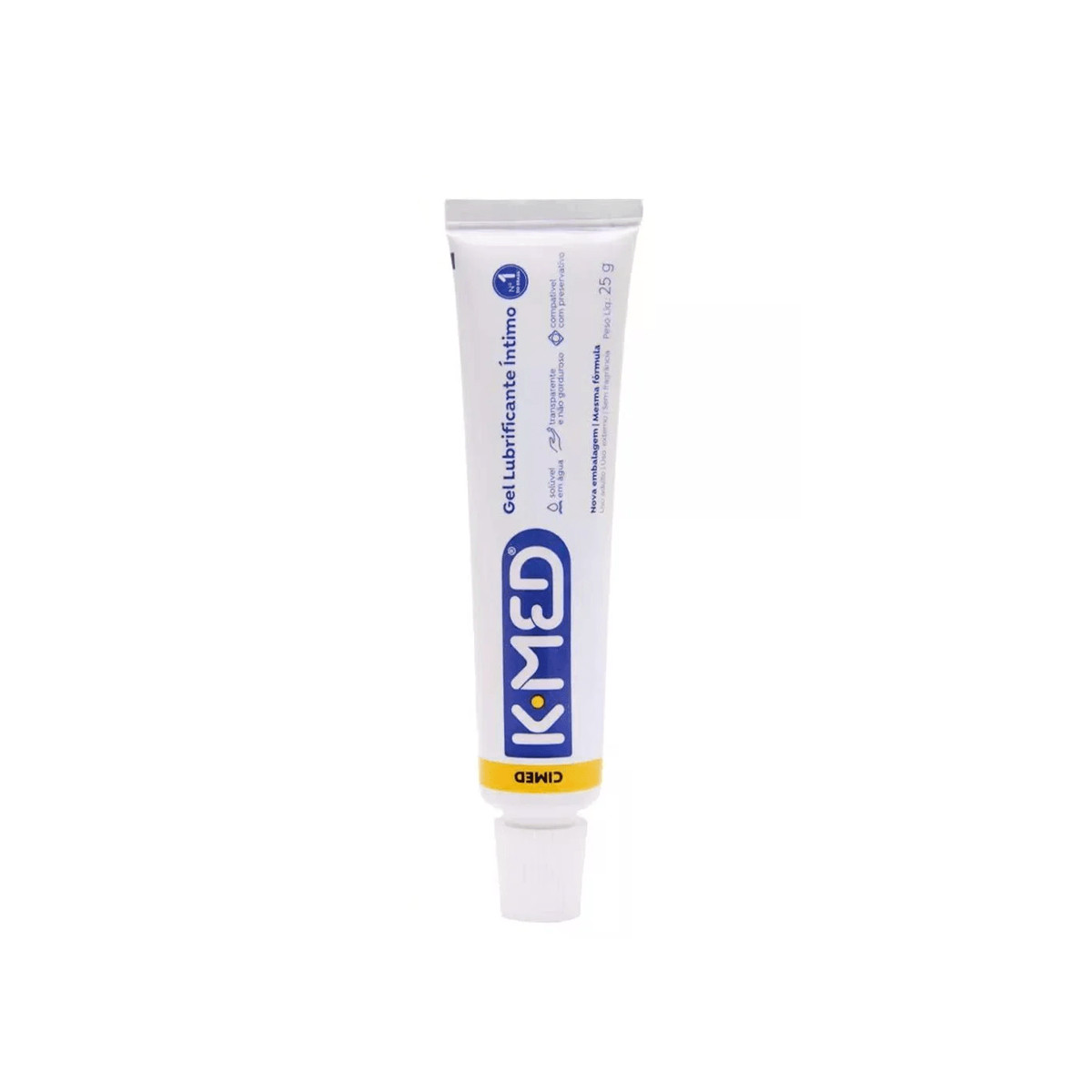 Gel Lubrificante Íntimo a Base de Água - K-Med | 25g - 2