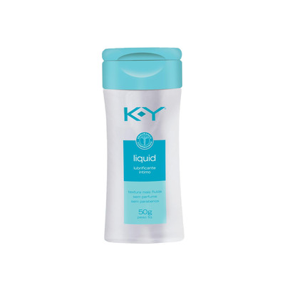 Gel Lubrificante Íntimo a Base d'Água com Textura Fluida e Sem Perfume - K-Y Liquid | 50g