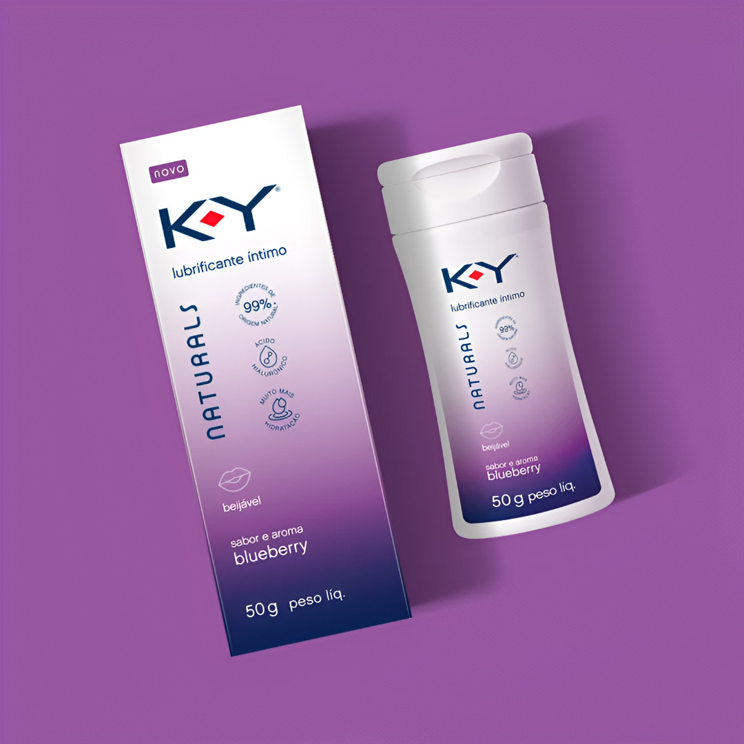 Gel Lubrificante Íntimo Beijável com Ácido Hialurônico - K-Y Naturals | 50g | Disponível em 4 Sabores - 12