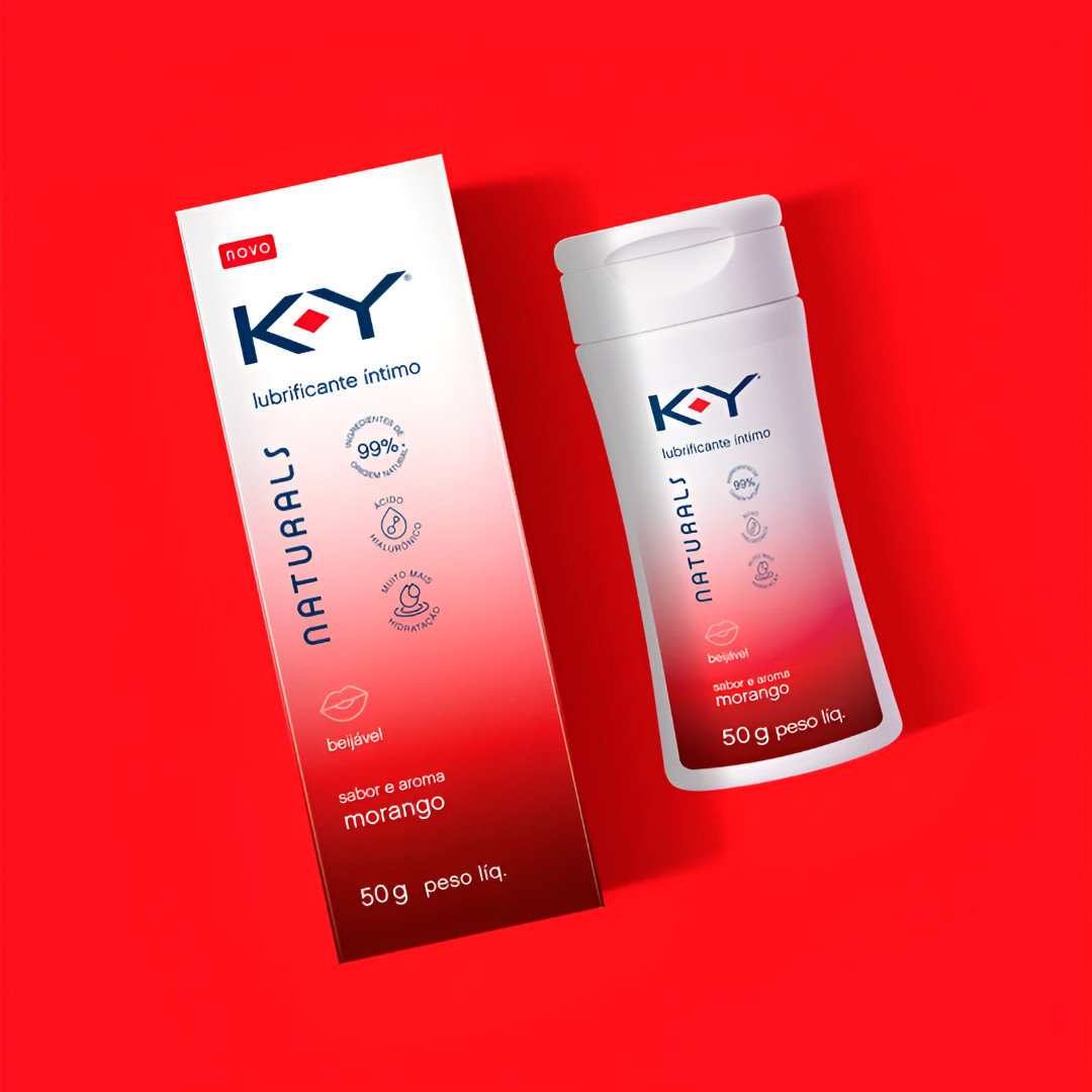 Gel Lubrificante Íntimo Beijável com Ácido Hialurônico - K-Y Naturals | 50g | Disponível em 4 Sabores - 6