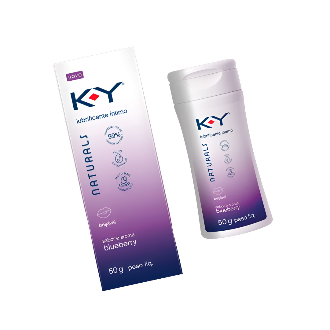 Gel Lubrificante Íntimo Beijável com Ácido Hialurônico - K-Y Naturals | 50g | Disponível em 4 Sabores - 9