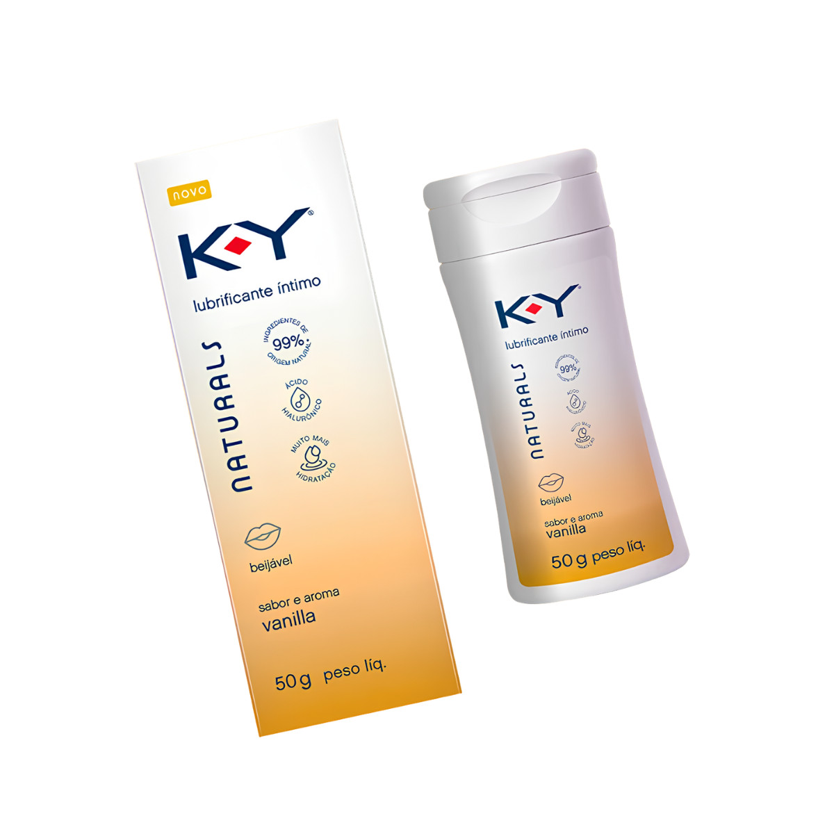 Gel Lubrificante Íntimo Beijável com Ácido Hialurônico - K-Y Naturals | 50g | Disponível em 4 Sabores - 21