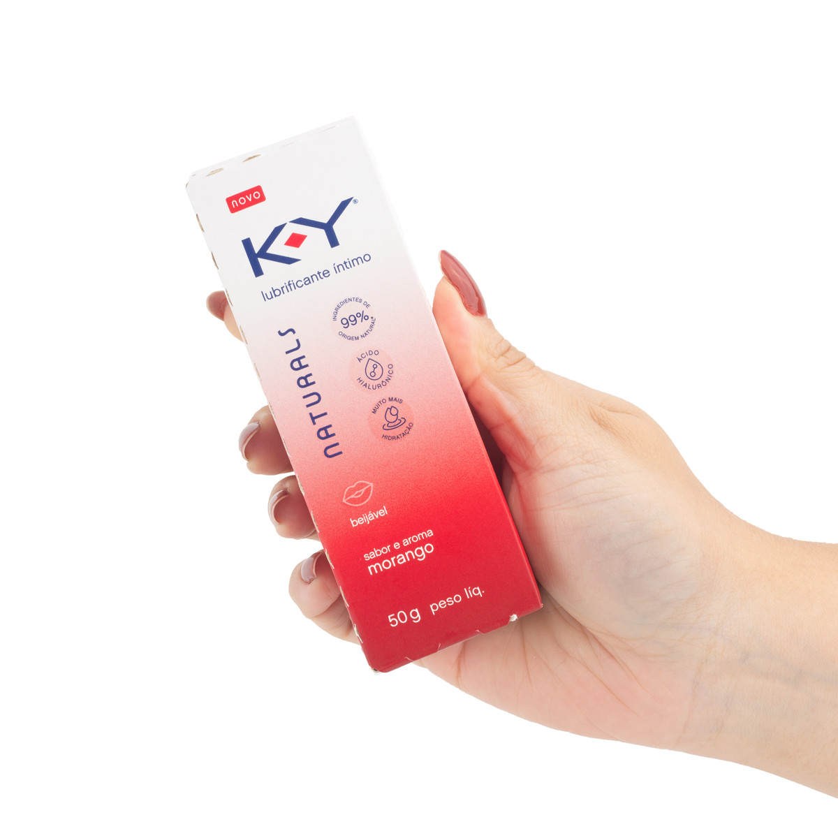 Gel Lubrificante Íntimo Beijável com Ácido Hialurônico - K-Y Naturals | 50g | Disponível em 4 Sabores - 5