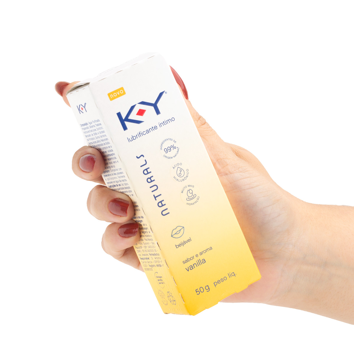 Gel Lubrificante Íntimo Beijável com Ácido Hialurônico - K-Y Naturals | 50g | Disponível em 4 Sabores - 23