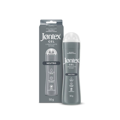 Gel Lubrificante Íntimo Neutro à Base D'Água  - Jontex Gel | 50g
