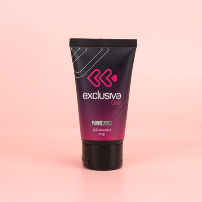 Gel para Massagem Beijável com Sabor de Tutti Frutti - Exclusiva Oral | 30g