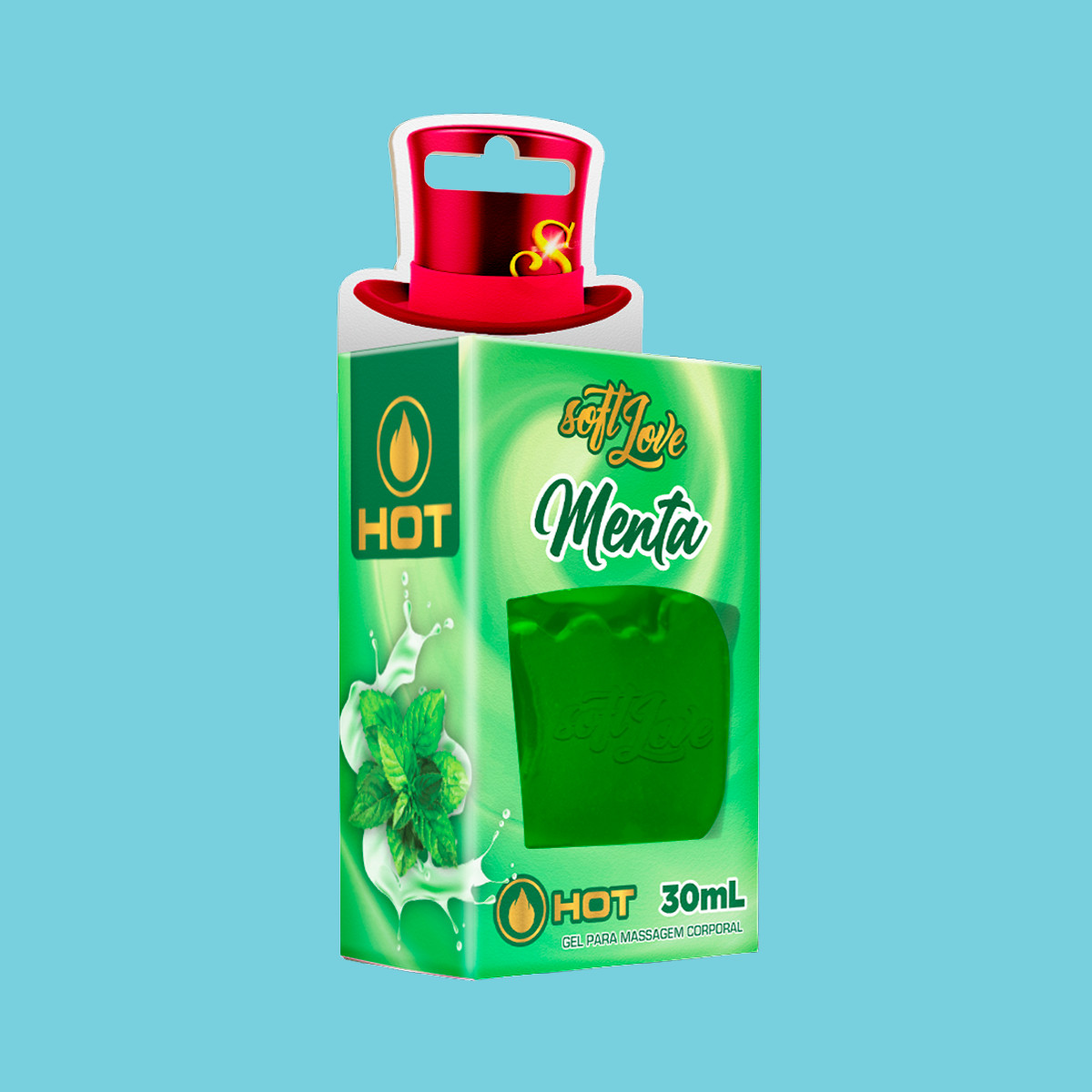 Gel Para Massagem Beijável com Sensação de Aquecimento - Soft Love Hot | 30ml | Disponível em 5 Sabores - 4