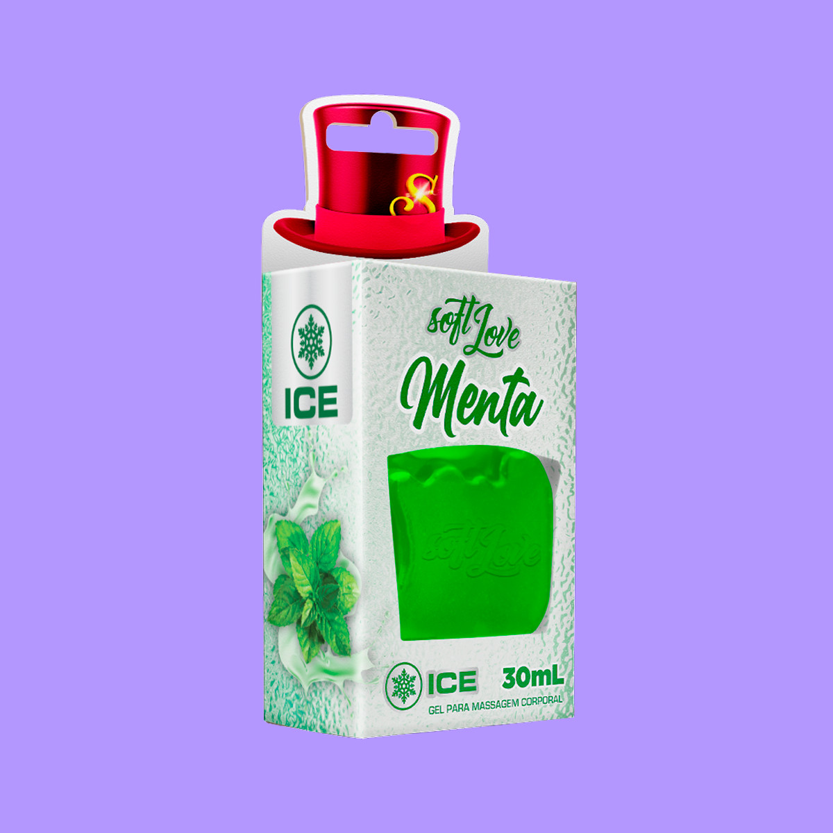 Gel Para Massagem Beijável com Sensação Refrescante - Soft Love Ice | 30ml | Disponível em 3 Sabores - 4