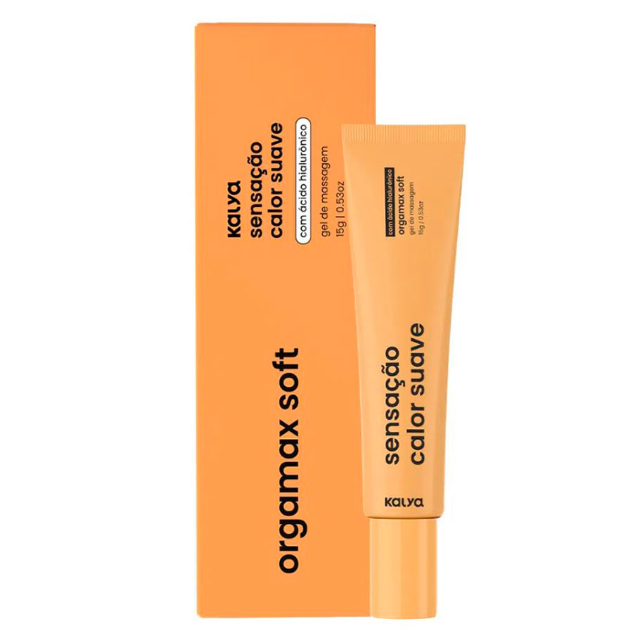 Gel para Massagem Hidratante com Ácido Hialurônico e Sensação de Calor Suave - Kalya Orgamax Soft | 15g - 2