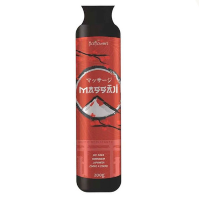 Gel para Massagem Japonesa Corpo a Corpo - Hot Flowers Massaji | 200g