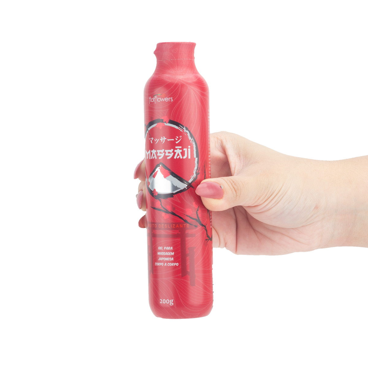 Gel para Massagem Japonesa Corpo a Corpo - Hot Flowers Massaji | 200g - 3