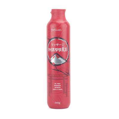 Foto 2 do produto Gel para Massagem Japonesa Corpo a Corpo - Hot Flowers Massaji | 200g