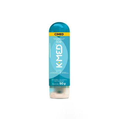 Gel Para Massagem e Lubrificante Íntimo com Sensação de Frescor - K-Med Ice | 50g