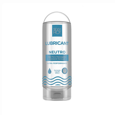 Gel Neutro para Massagem Corporal - Sexy Hot Lubricant | 200ml