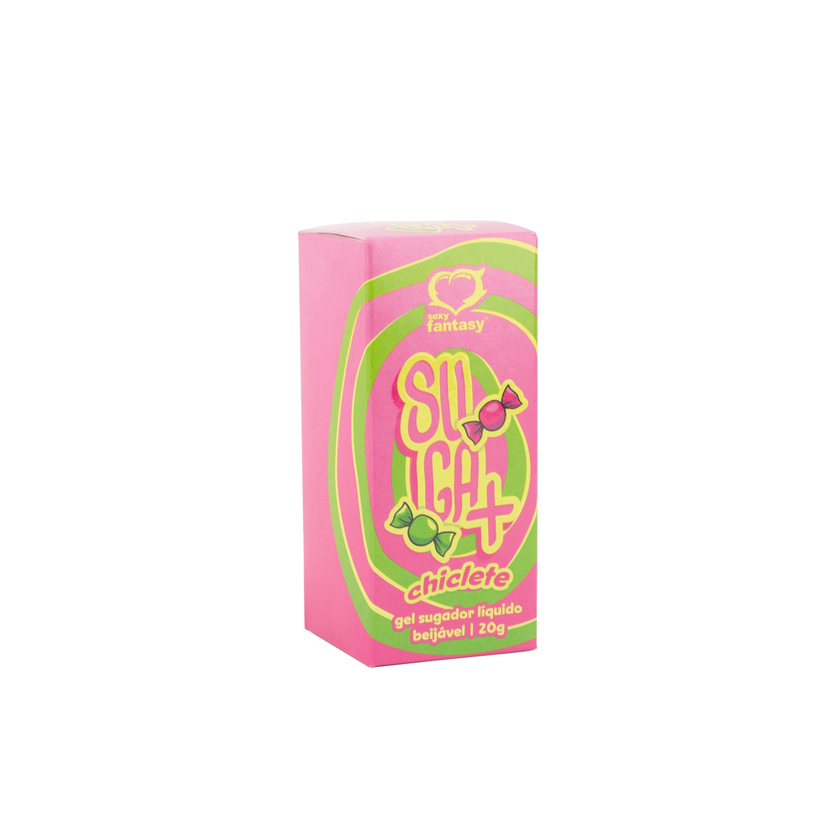 Gel Sugador Líquido Beijável com Sensação de Sucção, Pulsação e Frescor - Sexy Fantasy Suga + | 20g | Disponível em 4 Sabores - 4
