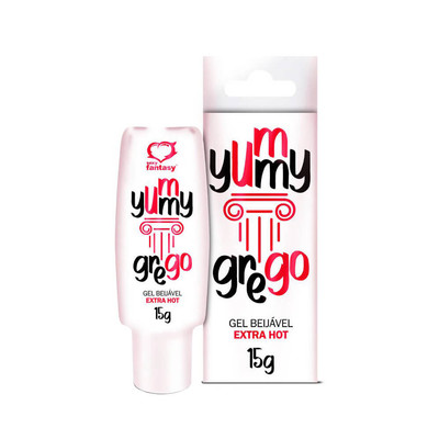 Gel Térmico Beijável Extra Hot - Sexy Fantasy Yummy Grego | 15g