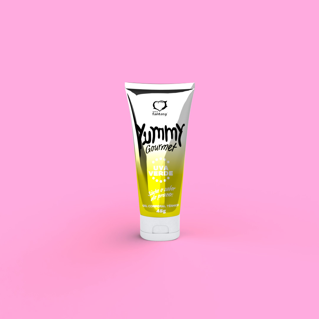 Gel Térmico Beijável com Efeito de Aquecimento - Sexy Fantasy Yummy Gourmet | 45 g | Disponível em 6 Sabores - 3