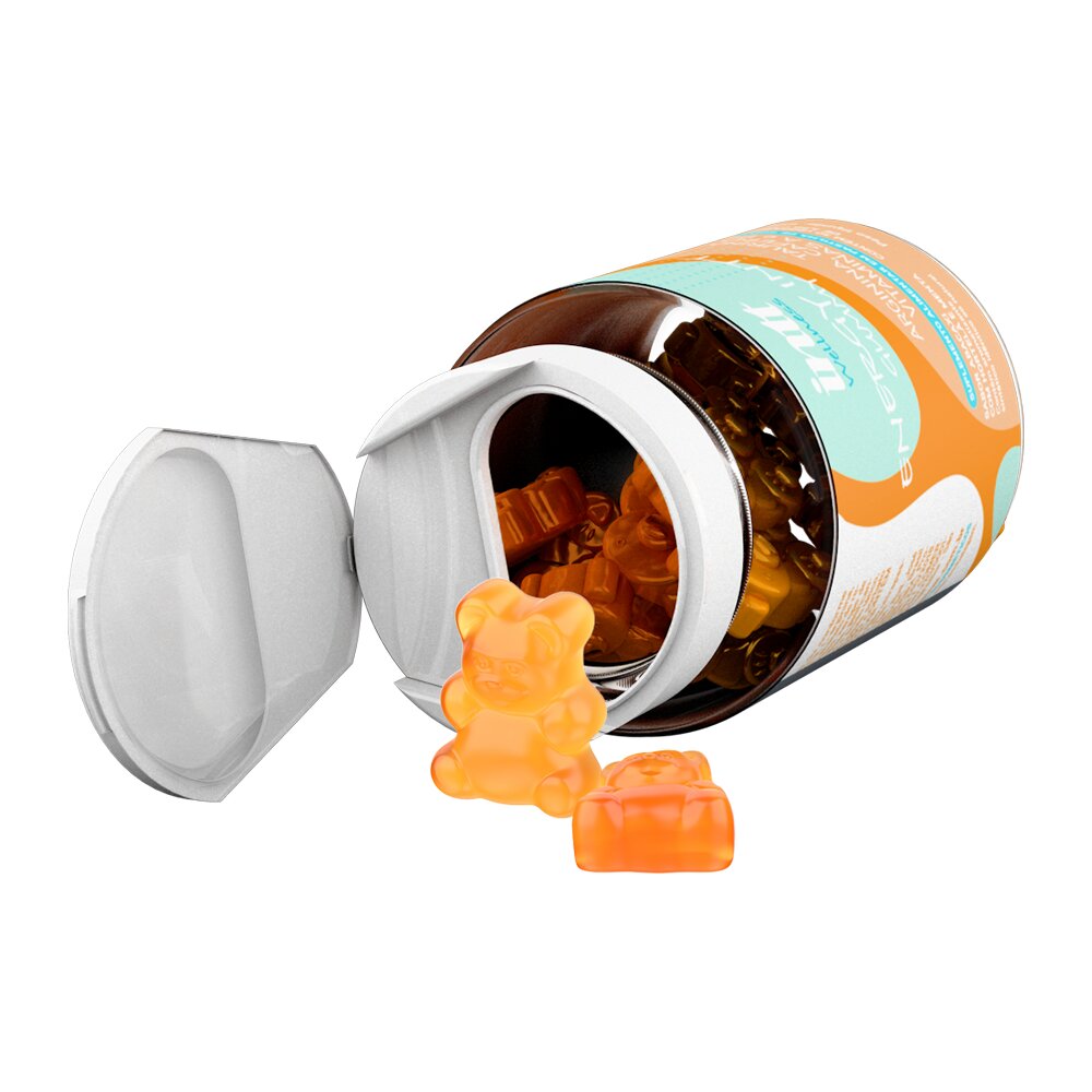 Suplementos em Formato de Ursos com Ativos para Disposição e Energia - Intt Wellness Energy Gummy - 30 Cápsulas - 2