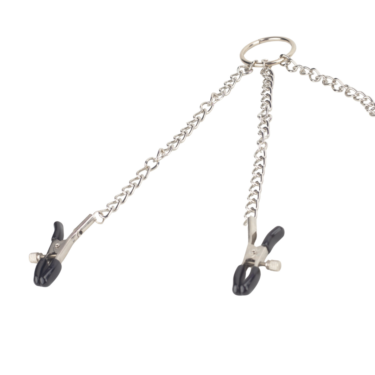 Grampos para Mamilos com 4 Presilhas Ajustáveis e Corrente em Metal - SI - 3