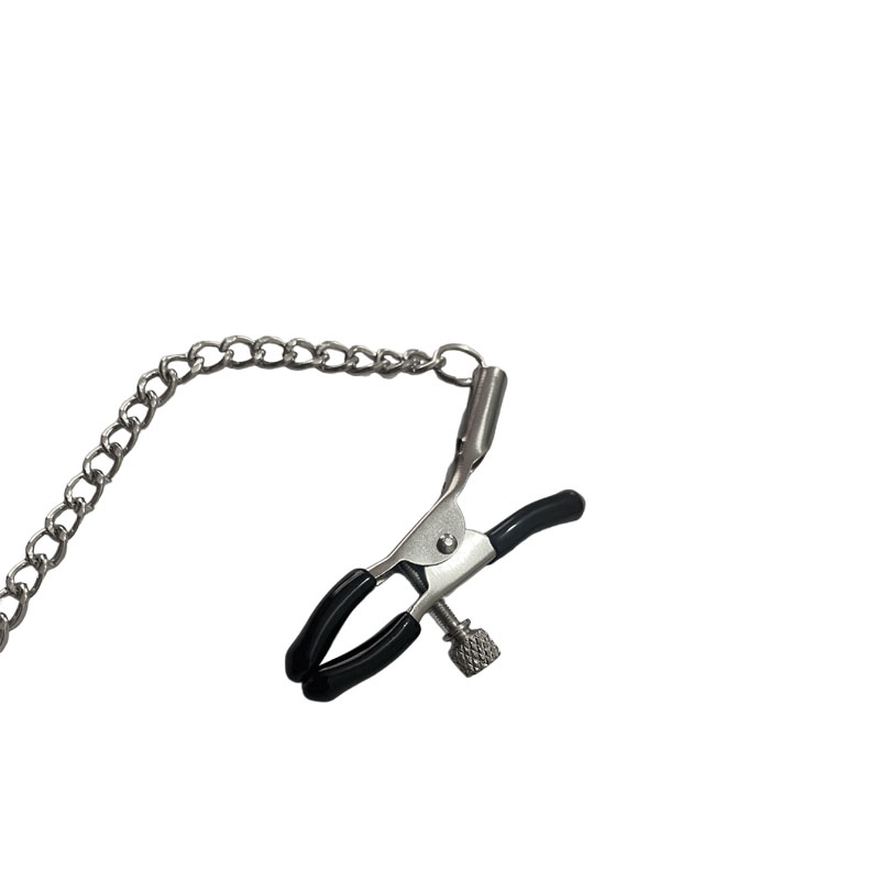 Grampos para Mamilos e Clitóris com Correntes e Presilhas Ajustáveis - 2