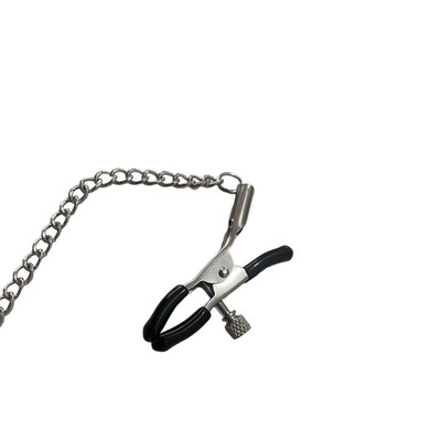 Foto 2 do produto Grampos para Mamilos e Clitóris com Correntes e Presilhas Ajustáveis