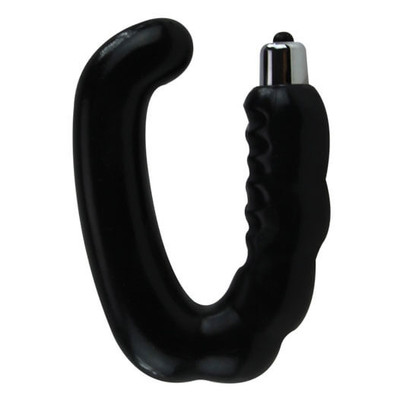 Estimulador de Ponto G em Silicone com Cápsula Vibratória - G-Spot Stimulation | Cor: Preto