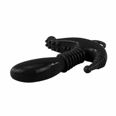 Foto 2 do produto G-Spot Stimulator - Estimulador de Próstata e Períneo em TPR | Cor: Preto