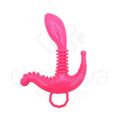 Foto 2 do produto G-Spot Stimulator - Estimulador de Próstata e Períneo em TPR | Cor: Rosa