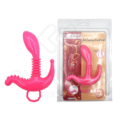 Foto 1 do produto G-Spot Stimulator - Estimulador de Próstata e Períneo em TPR | Cor: Rosa