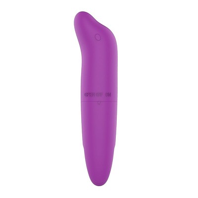 Foto 8 do produto Vibrador Estimulador de Ponto G em Forma de Golfinho com Vibração Única - G-Spot | 12,5 x 2,5 cm | Disponível em 7 Cores