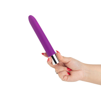 Vibrador Personal com Textura Aveludada e 10 Modos de Vibração - YouVibe | 15,5 x 2,8 cm | Disponível em 3 Cores