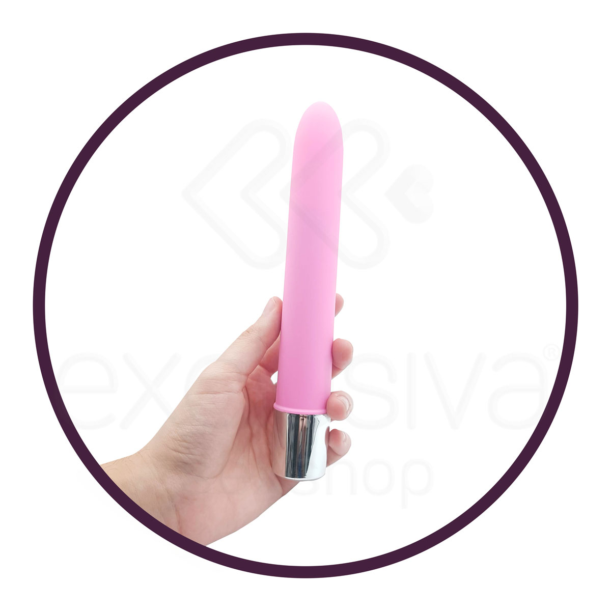 Vibrador Personal com Textura Aveludada e 10 Modos de Vibração - G-Spot | 15,5 x 2,8 cm | Disponível em 3 Cores - 4
