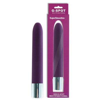 Foto 1 do produto G-Spot - Vibrador Personal com Textura Aveludada e 10 Modos de Vibração - 18 x 2,8 cm | Cor: Roxo