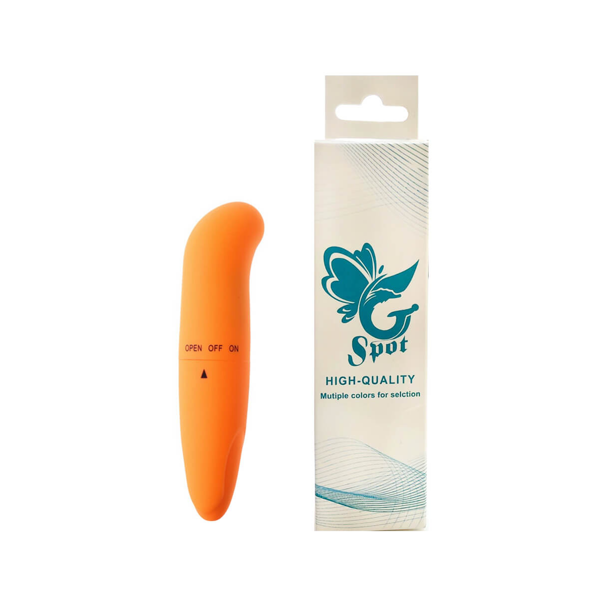 Vibrador para Ponto G com Toque Aveludado - G-Spot | 11,8 x 2,6 cm | Disponível em 3 Cores - 5