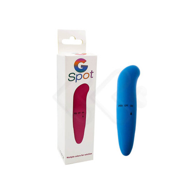 Foto 1 do produto Vibrador para Ponto G com Toque Aveludado - G-Spot | 11,8 x 2,6 cm | Disponível em 3 Cores
