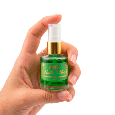 Gel com Sabor de Menta, Efeito Gelado e Vibrante - Intt Halls Viber |  30ml