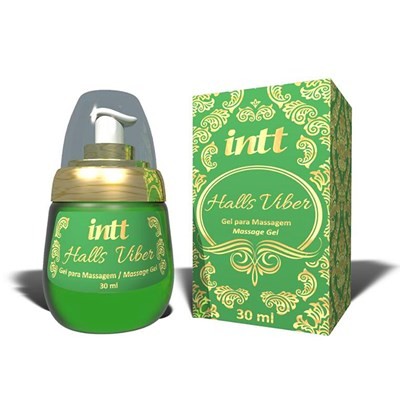 Gel 4 em 1 Extra Forte (Lubrifica, Esquenta, Esfria e Vibra) - Intt Halls Viber - 30 ml