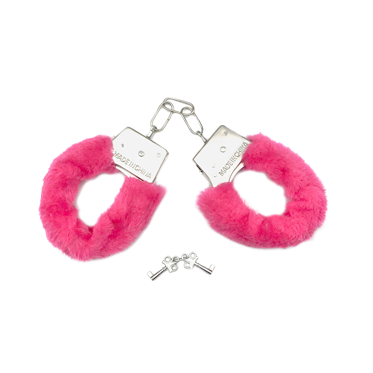 Algemas Reguláveis em Pelúcia com Chave e Trava de Segurança - YouVibe Hand Cuffs | Disponível em 7 Cores - 2