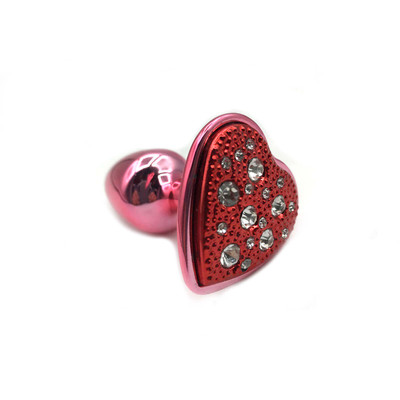Foto 6 do produto Plug Anal em Forma de Cone com 4 Alças Removíveis e Detalhes de Joias - Hard Anal Kit | 5,9 x 2,6 cm | Disponível em 6 Cores