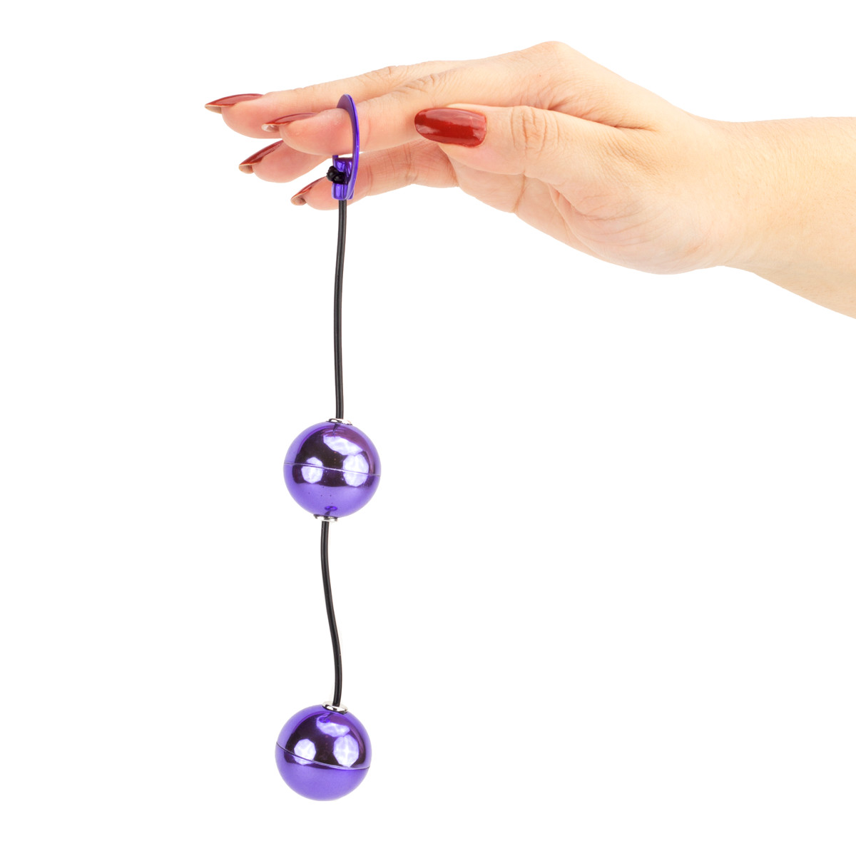 Colar Tailandês com 2 Bolinhas em Metal e Alça de Segurança - Hard Ben-Wa | Disponível em 2 Cores - 8