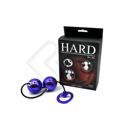 Colar Tailandês com 2 Bolinhas em Metal e Alça de Segurança - Hard Ben-Wa  | Disponível em 2 Cores
